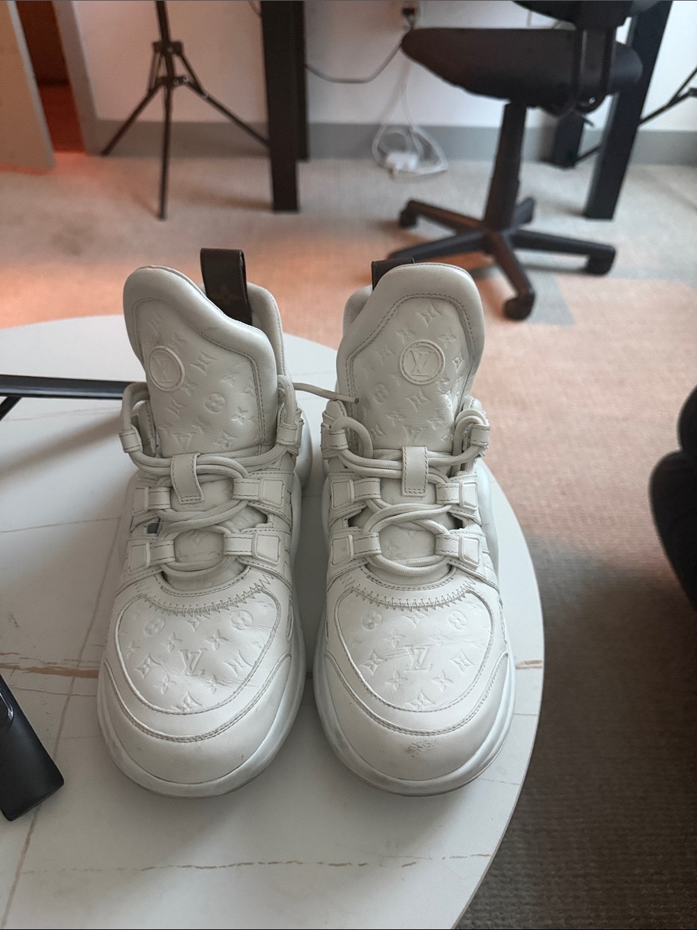 Woman’s Louis Vuitton archlight sneakers